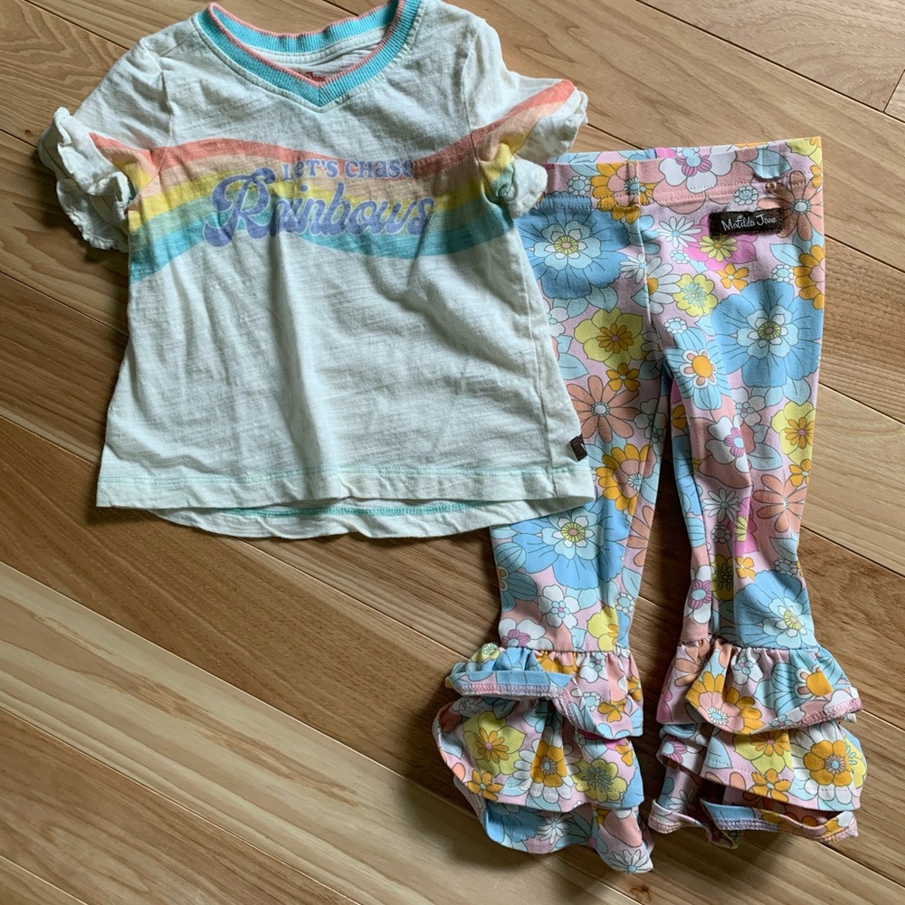 Matilda Jane Outfit Retro Floral